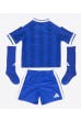 Leicester City Babyklær Hjemme Fotballdrakt til barn 2026-27 Korte ermer (+ Korte bukser)